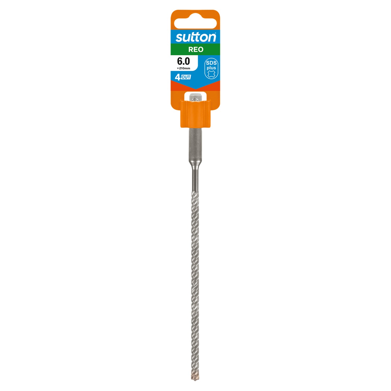Masonry SDS Plus - 4 Cut, 210mm